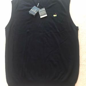 NEW Masters Amen Corner Sweater Vest Black XL
